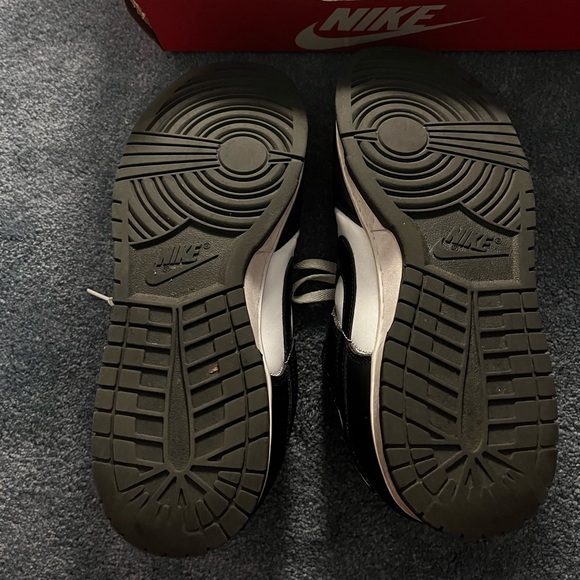 Nike Dunk Low Size 12 Black/White (pandas) - Picture 5 of 11